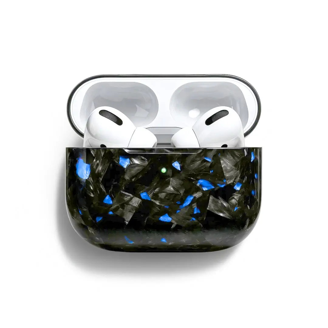 AirPods Carbon Fiber Case CarbonCase Forged Carbon Fiber Blue / AirPods 4