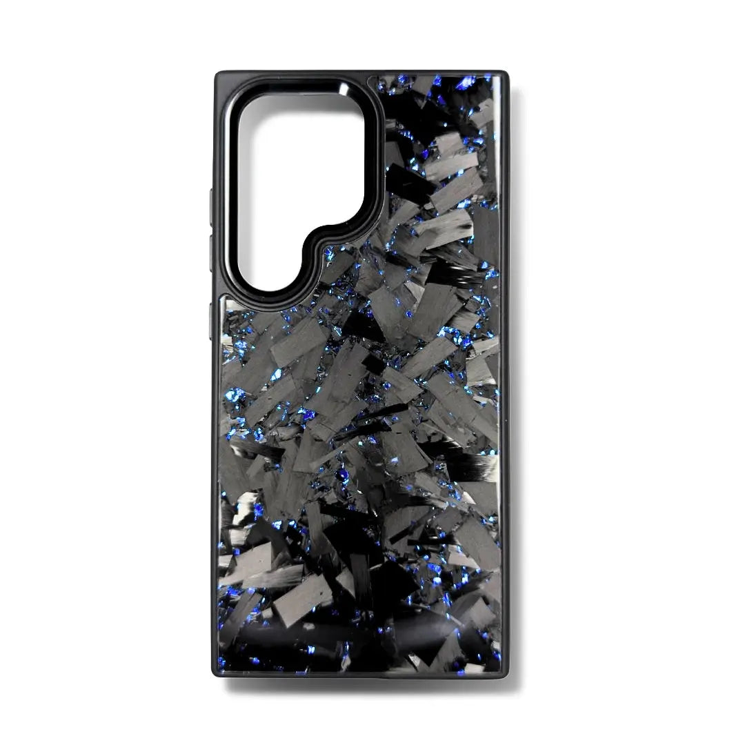 Samsung Forged Carbon Case V2 CarbonCase Forged Carbon Fiber Blue / S22