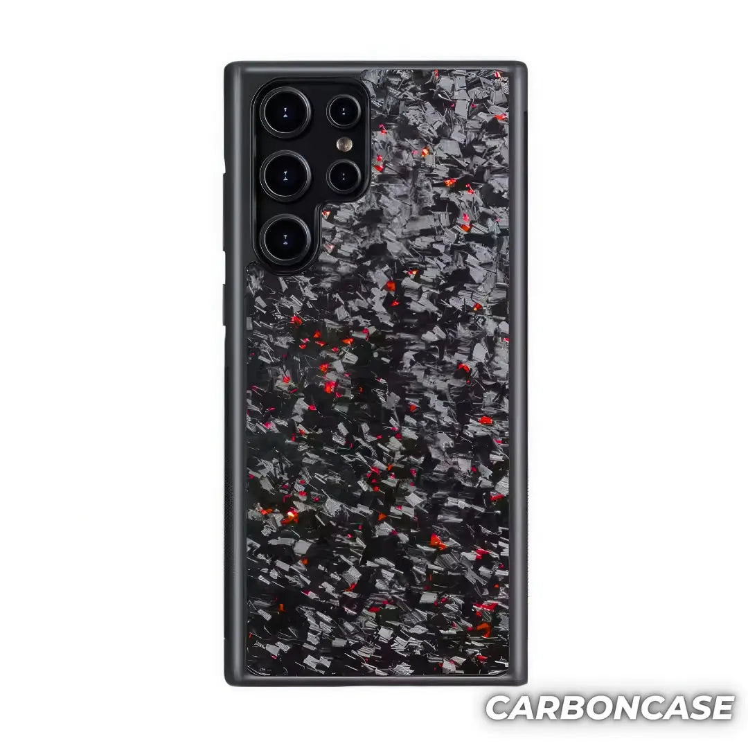 Samsung S-models Forged Carbon Case CarbonCase Forged Carbon Fiber Red / S20