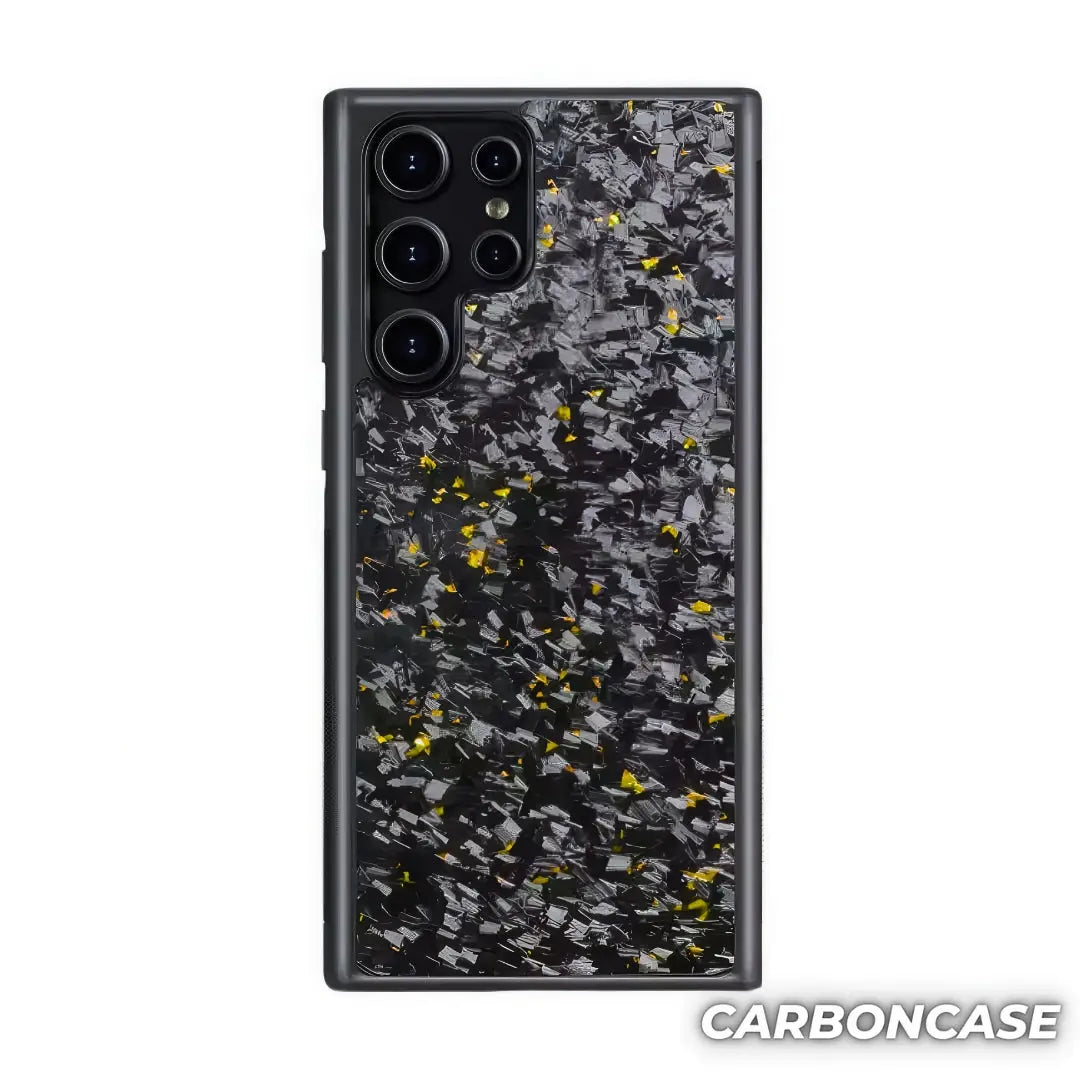 Samsung S-models Forged Carbon Case CarbonCase Forged Carbon Fiber Gold / S20