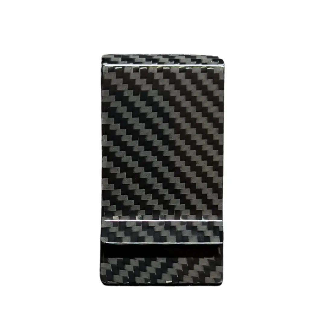Carbon Fiber Money Clip  CarbonCase Weaved Carbon Fiber