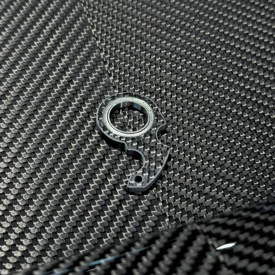 NinjaSpinner Carbon Fiber Keychain  CarbonCase