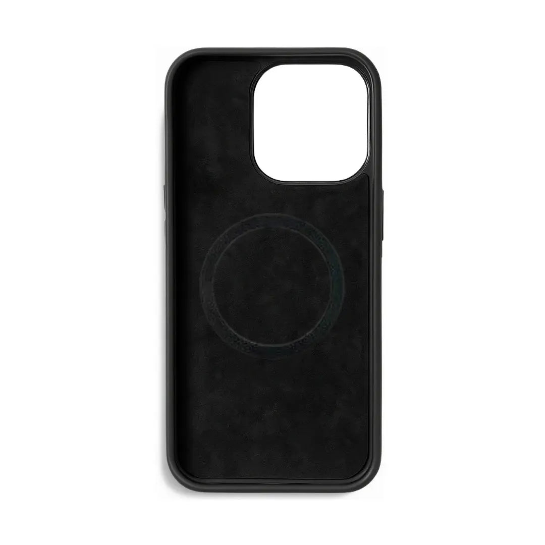 Bpoeee Carbon Fiber Handyhülle Für IPhone – Geschmiedetes Carbon, Magnetisch, Stoßfest (Farbe: Lila, IPhone 15)
